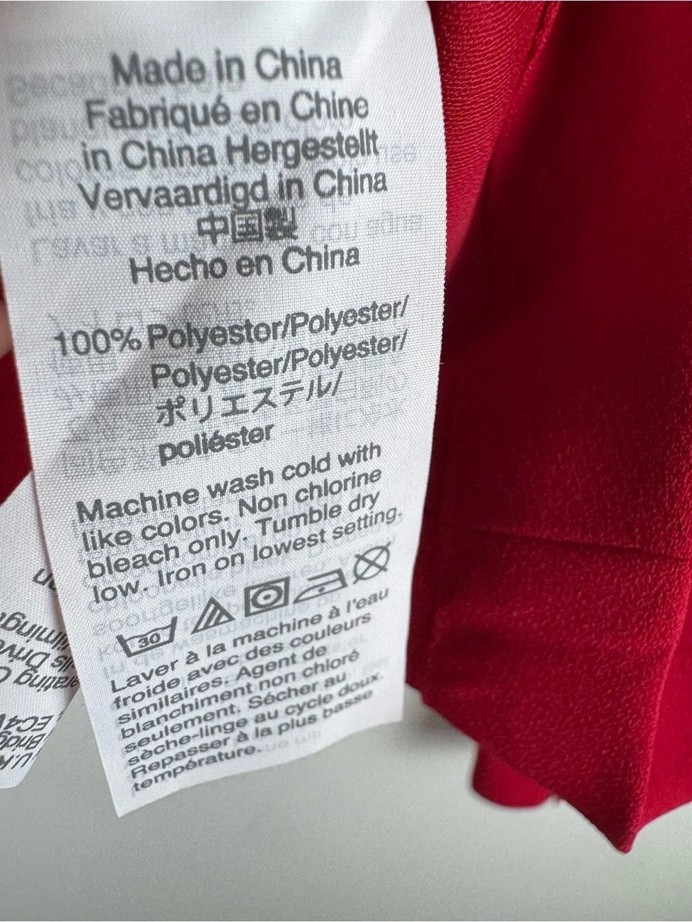J. Crew Red Wrap-Front V-Neck Sweater